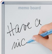 Табло за бележки А5 и маркер, немско Staedtler