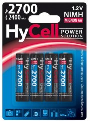 4 бр. презареждащи батерии ANSMANN 2400 mAh, 4XAA2, Германия