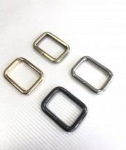 правоъгълна халка, гайка, обков, пръстен, 4 цвята