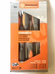 професионален комплект 6 бр. отвертки WERCKMANN