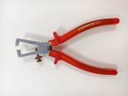  Kлещи Knipex 160мм, сваляне на изолация, оголване на кабел, 1000 V, VDE