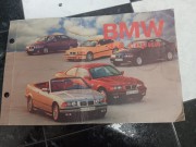техническо ръководство, албум, книга БМВ, BMW 3та серия, руски език, 1996 г,